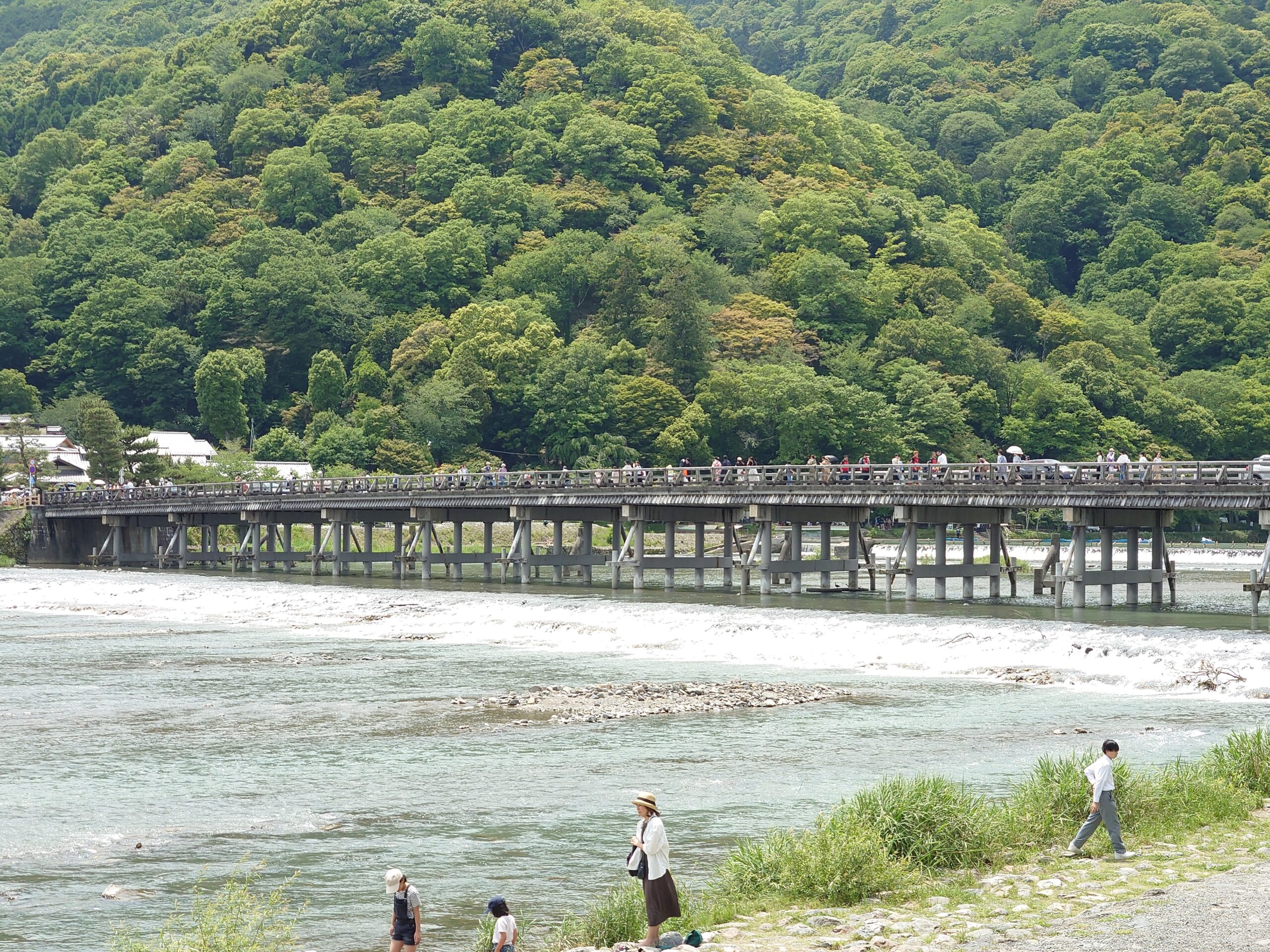 嵐山の渡月橋