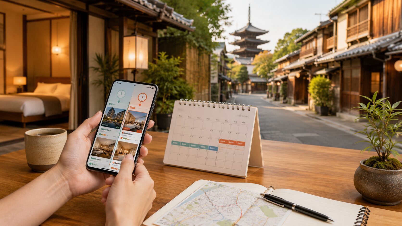京都ホテルの早期予約と直前予約の比較