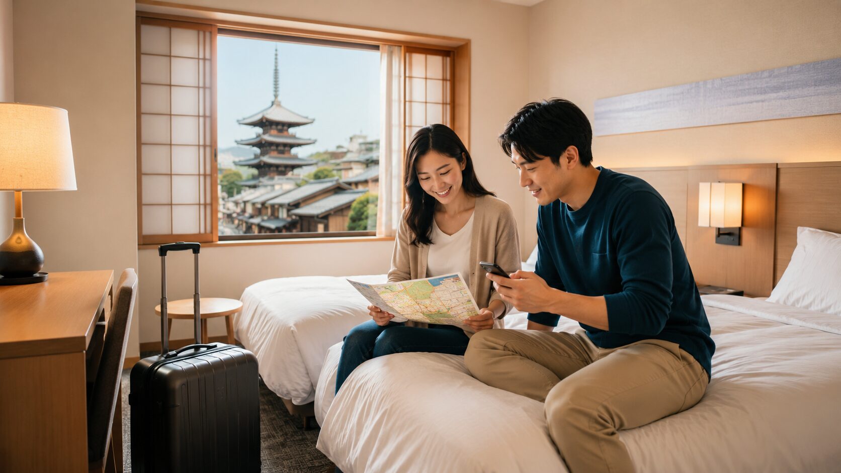 京都で2人旅行向けの安い素泊まりホテルを探すポイント